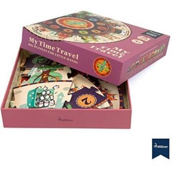 Andreu Toys-Mideer My Time Travel Puzzle, Multicolor, 25 x 25 x 5 cm
