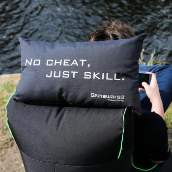 GAMEWAREZ Cojines Eat, Play, Sleep. Repeat! para la sala de estar y el dormitorio