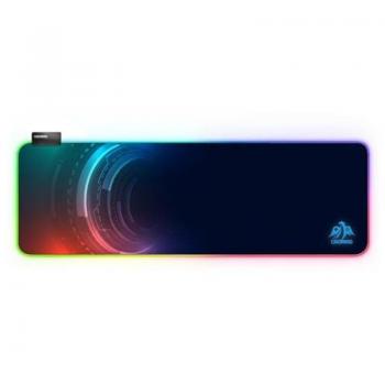 Cromad Alfombrilla Gaming Pro XXL - Iluminación LED RGB - Bordes Reforzados - Tamaño 800x300x3mm - Cable de 1.50m