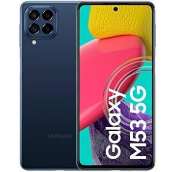 Samsung Galaxy M53 5G - Teléfono Móvil, Smartphone Android con 8 GB de RAM, 128 GB de Almacenamiento, Azul