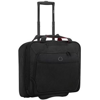 Delsey Paris Parvis Plus Equipaje de Mano, 44 cm, 33 Liters, Negro