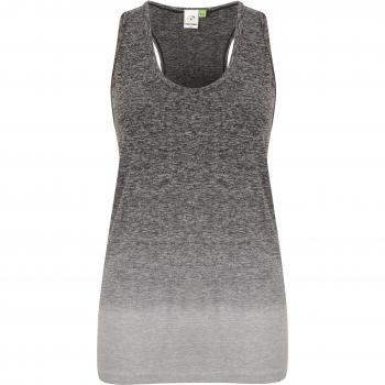 Tombo Women's Printed Tank Top - Grey L/XL