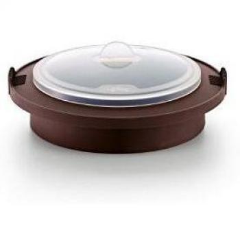 Lékué Panecillos al Vapor, Buns & Baos, Silicona, Marrón, 23.5 cm