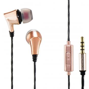 Thomson EAR3207COBRE- Auriculares In-Ear de Botón, Cobre