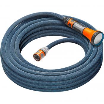 Gardena Liano XTREME Textile Hose Pipe Set 1/2 / 12.5mm 15m Blue