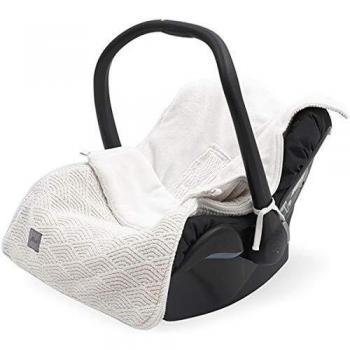 Jollein 025-811-65287 River - Saco para silla de bebé, color blanco