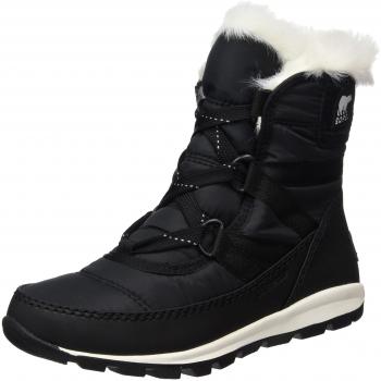 Sorel Youth Whitney Short Lace, Botas de Nieve para Niñas, Negro