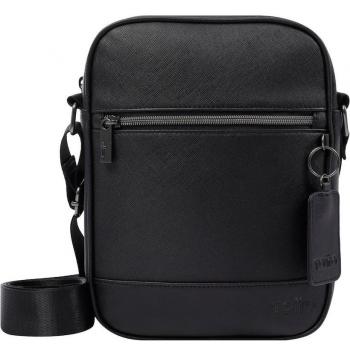 Totto Bolso Bandolera Doomer para Hombre, Color Negro