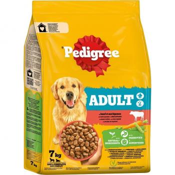 Pedigree Adult con buey y verduras - 7 kg