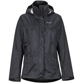 Marmot Women's PreCip Eco Waterproof Breathable Rain Jacket - Black, Medium