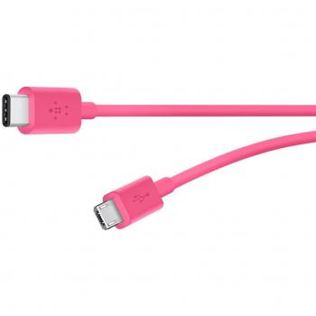 Belkin F2CU033bt06-PNK - Cable de Micro-USB a USB-C de Carga y sincronización
