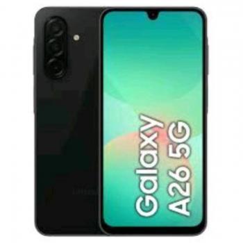 Smartphone Samsung Galaxy A26 5G, Pantalla 6.7, Dual SIM, 8GB RAM, 256GB Memoria Expandible, Batería 5000mAh, Negro