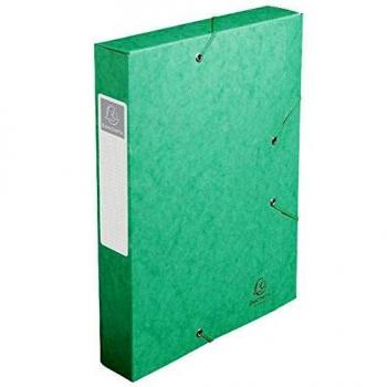 Exacompta 16003H - Carpeta de proyecto con goma, color verde