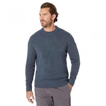 Sudadera de Cuello Redondo Fjällräven Övik Azul Marino para Hombre - Talla S