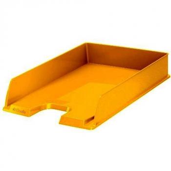 Leitz 623925 - Bandeja portadocumentos Europost VIVIDA de Esselte, estándar, Amarillo, A4