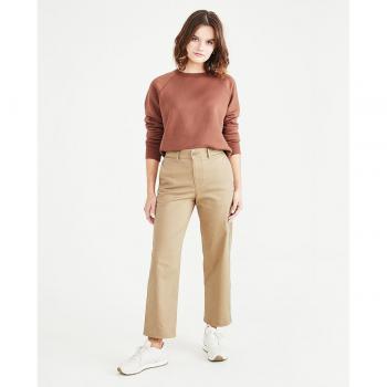 Pantalones High Waist Beige Dockers