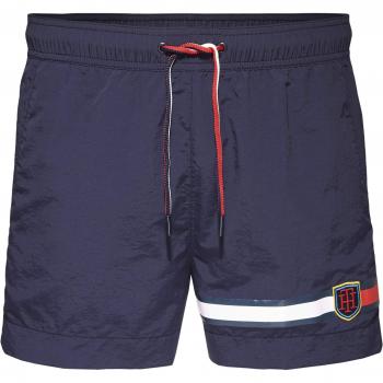 Tommy Hilfiger Hombre Swimshorts de cordón Medio, Azul, Medium