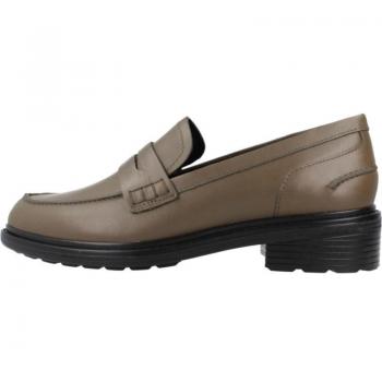 Mocasines Mujer Geox D Walk Pleasure Color Verde C3005