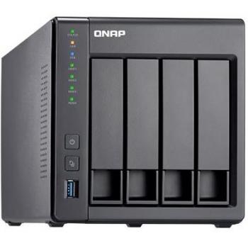 QNAP TS-431X2-2G Servidor NAS de 4 bahías con procesador Quad-Core de 1.7 GHz y 2GB de RAM