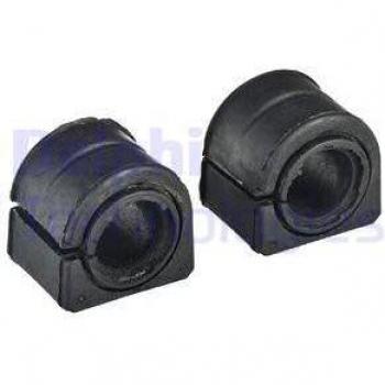 Cojinete estabilizador DELPHI TD1209W, incluye 2 piezas, tipo silentblock para barra estabilizadora, compatible con Citroen C5 I, C5 I Break, C5 II y C5 II Break