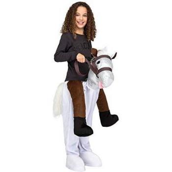 Disfraz de Caballo Ride-On para niños con diseño realista y divertido