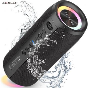 ZEALOT S51PRO 40W Portable Bluetooth Speaker with IPX7 Waterproof, Powerful 3D Stereo Bass