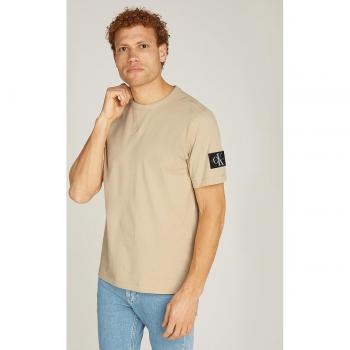 Camiseta de Manga Corta Calvin Klein Jeans con Insignia para Hombre
