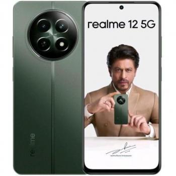 Realme 12 5G Smartphone Libre de 8GB RAM y 256GB de Almacenamiento en Color Verde