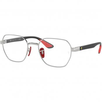 Ray-Ban RX6594M F031 Unisex Squadrata Eyewear Silver Frame Size 54 with Blue Light Block