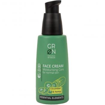 GRN Shades of Nature Crema Facial de Pepino y Cáñamo Orgánica Hidratante 50ml