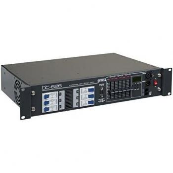 BriteQ - BT-626/GER - 6 canales regulador de intensidad con enchufe Schuko