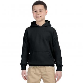 Gildan - Sudadera gruesa con capucha de combinación de tejidos Unisex