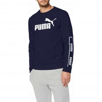 Puma Amplified Crew FL Sudadera, Hombre, Peacoat, XL