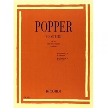 Estudios de Alta Escuela para Violonchelo Op. 73 - 40 Estudios de Popper (Roco Filippini)