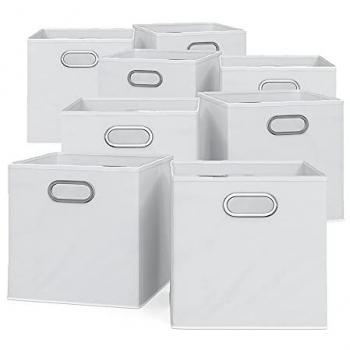 Caja Plegable Blanca de 30 x 30 cm - Juego de 8 Unidades Vicco