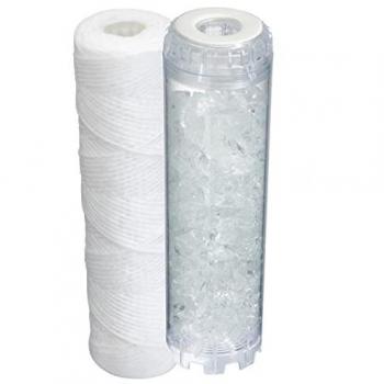 Kit de Cartucho Anticalcáreo de Polifosfato + Cartucho Antiimpurezas - Duración 12 Meses ORIA