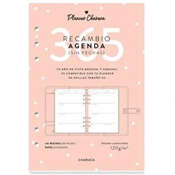 Recambio Agenda sin fechas. A5