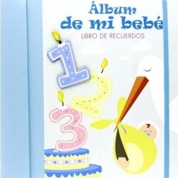 Ãlbum de mi bebÃ©: Libro de recuerdos. AZUL - Aa.vv