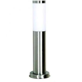 Baliza de Jardín ABREGO IP44 E27 40W Inoxidable - Lámpara de Pared y Aplique Exterior