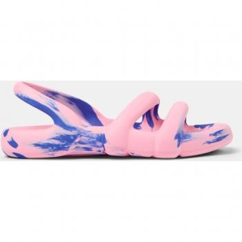 CAMPER Kobarah Flat Sandals for Women in Pink/Blue - Size 37 (US 7) - Synthetic
