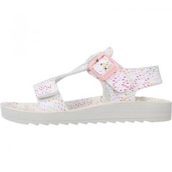 Sandalias Niña Garvalin 212330 Blanco, características: diseño cómodo, material de alta calidad, plantilla acolchada, suela antideslizante, cierre ajustable