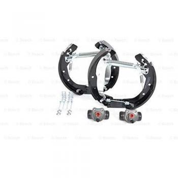 Juego de zapatas de frenos KIT SUPERPRO BOSCH 0 204 114 642, Kit frenos, disco de tambor BOSCH 0 204 114 642