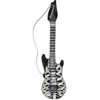 Guitarra Inflable Esqueleto 105 cm