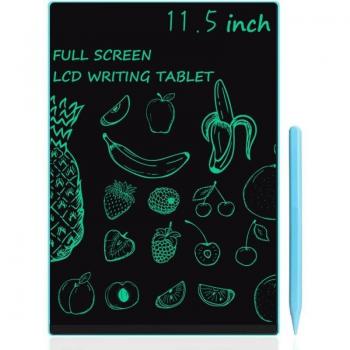 Leotec Pizarra Digital Eleven 11.5 LCD de Tinta Electrónica Azul con Botón de Bloqueo y Lápiz Magnético