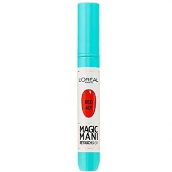 L'Oréal Paris Make-up designer Retocador de Uñas Instantáneo Magic Mani Rojo 401-1 Retocador de Uñas