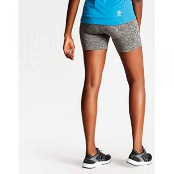 Dare2b Habit' Foam Insert Quick Drying Reflective Detail Cycling Shorts Cycle, Mujer, Black, 10