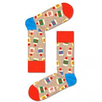 Calcetines Crew SPF 50 Color Marrón Claro Talla 36-46