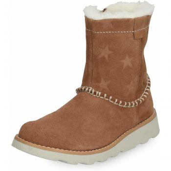 CLARKS Crown Piper K Botines/Low Boots Filles Camel - 28 - Botas de caña Baja