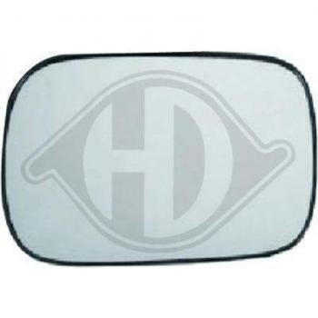 Cristal de espejo retrovisor exterior DIEDERICHS 7685026