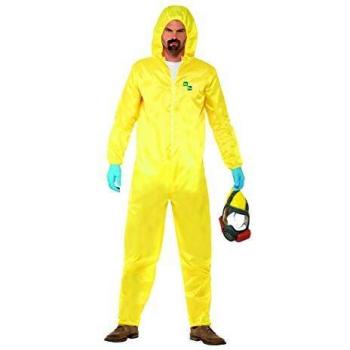 Smiffy'S 20498L Disfraz De Breaking Bad Con Buzo De Protección, Amarillo, L - Tamaño 42-44